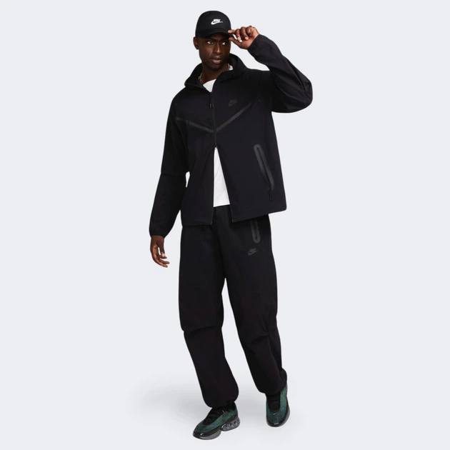 Ветровка мужскиая Nike M Nk Tch Wvn Wr Fz Jkt L Чорний HM7151-010&HM7158-010 - Фото 3 Ветровка мужскиая Nike M Nk Tch Wvn Wr Fz Jkt L Чорний HM7151-010&HM7158-010 - изображение 3
