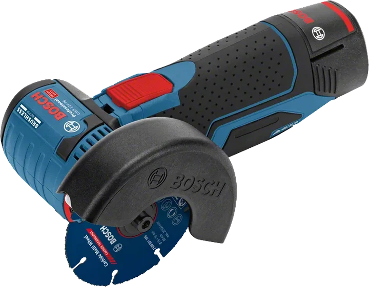 Akumulatorowa szlifierka kątowa Bosch Professional PRO GWS 12V-76 12 V 19500 obr./min 76 mm z 3 tarczami i walizką L-BOXX (06019F2003) - obraz 2