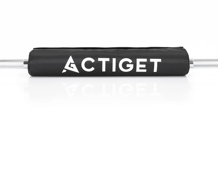 Nakładka na gryf Actiget Barbell Pad 43 cm z zapięciem na rzep Czarna ACT0057 (5908455308786) - Zdjęcie 6 Nakładka na gryf Actiget Barbell Pad 43 cm z zapięciem na rzep Czarna ACT0057 (5908455308786) - obraz 6