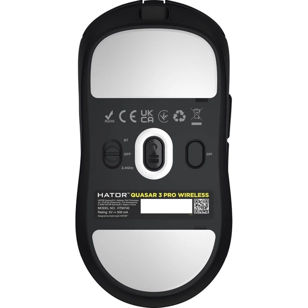 Мышь Hator Quasar 3 Pro Black (HTM740) [174090] - изображение 6