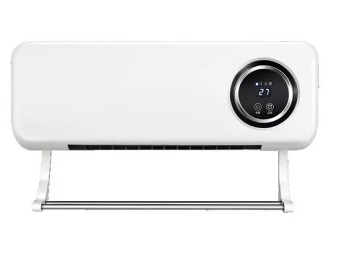 Настенный тепловентилятор Domotec MS-5963 2000 Вт до 20 м² с пультом LED-дисплеем Керамический обогреватель с термостатом - изображение 9