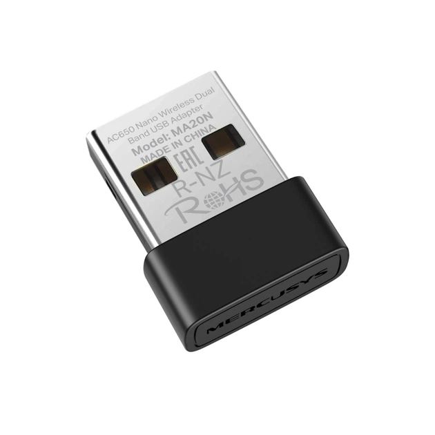 Бездротовий адаптер Mercusys MA20N - изображение 2