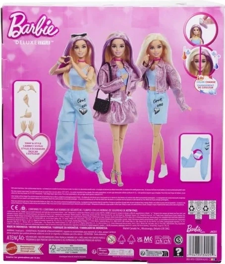 Lalka Mattel Barbie Deluxe Style Zestaw modowy JNC61 (194735392254) - obraz 9