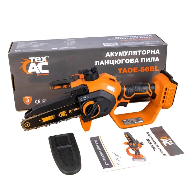 Акумуляторна ланцюгова пила Tex.AC TAOE-S6BL - зображення 8