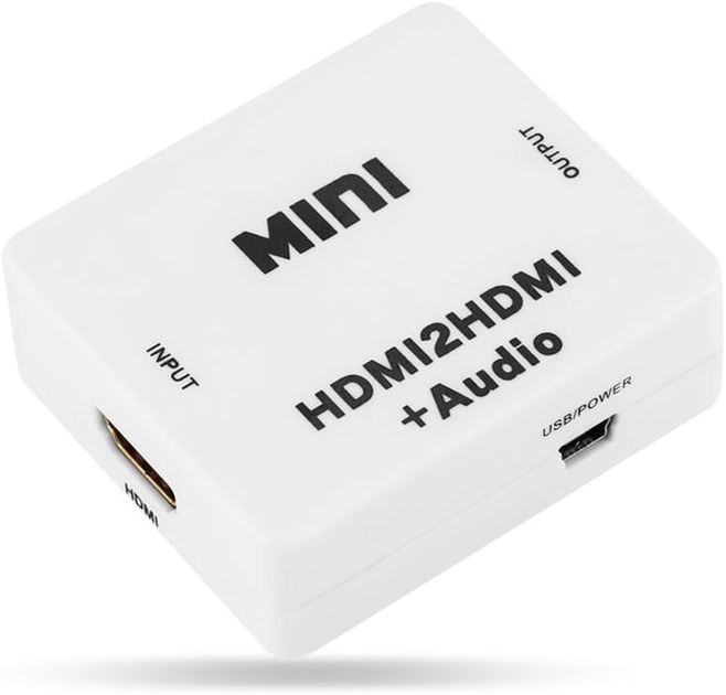 HDMI аудиоэкстрактор RGBS HDMI to HDMI + 3.5 мм + RCA, 1080P, HDMI 1.3, аудиоконвертер для TV, PS3, Xbox, DVD, проектора - изображение 2