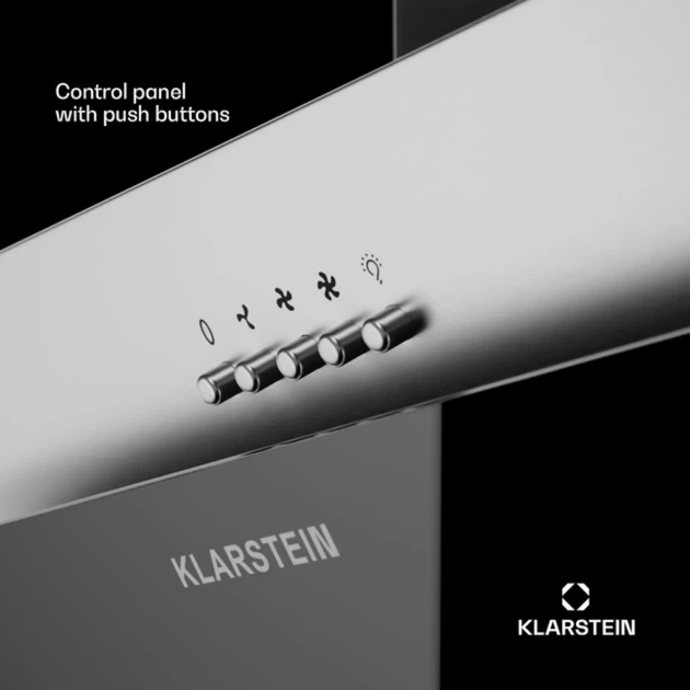 Кухонная вытяжка Klarstein Alessia 60 247 м3/ч 40 Вт, черная - Фото 5 Кухонная вытяжка Klarstein Alessia 60 247 м3/ч 40 Вт, черная - изображение 5