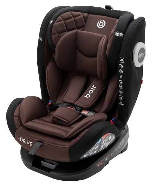 Автокресло Bair i-Drive 360 CB-04 Isofix поворотное 0-36 кг (группа 0+/1/2/3) - Фото 1 Автокресло Bair i-Drive 360 CB-04 Isofix поворотное 0-36 кг (группа 0+/1/2/3) - изображение 1