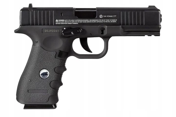 Пневматичний пістолет Borner W119 Blowback Special Force 4.5мм з кулями 100 шт та балонами 2 шт — копія Glock 17 з реалістичним Blowback - изображение 3