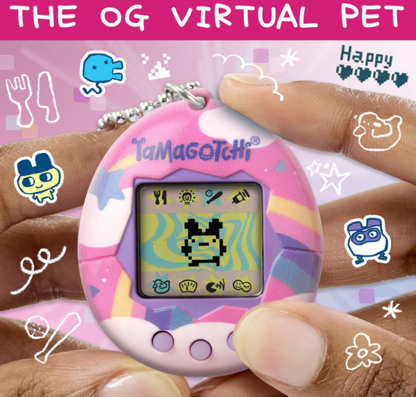 Тамагочи сказочный рай Tamagotchi Original Dreamy Paradise цифровой любимец Bandai 42924 - изображение 3