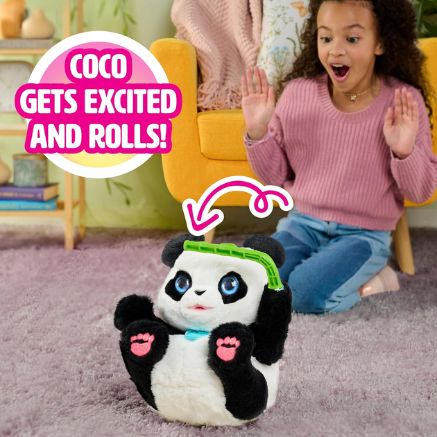 Інтерактивна іграшка Панда Коко Фурріал FurReal Coco Panda 28183 - Фото 3 Інтерактивна іграшка Панда Коко Фурріал FurReal Coco Panda 28183 - зображення 3