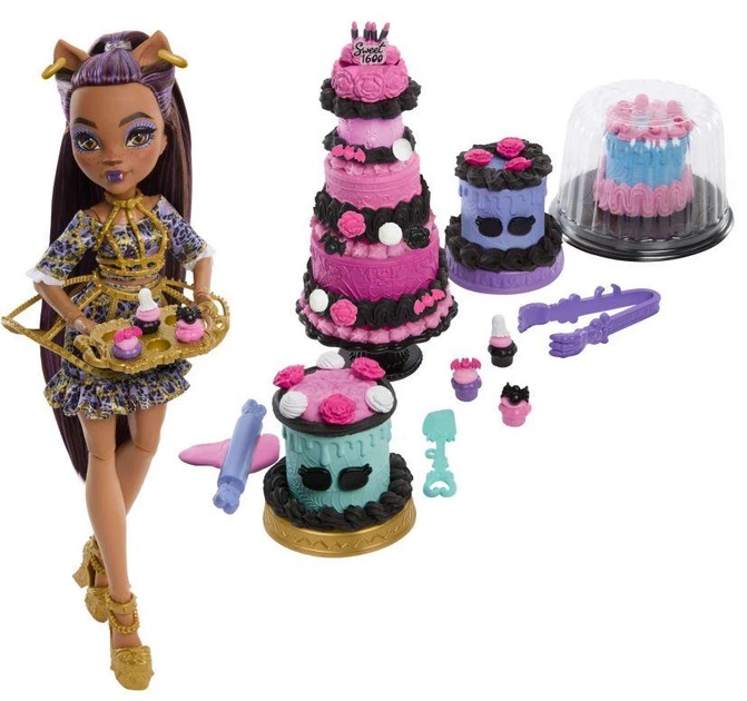 Лялька Монстер Хай Клодін Ульф «Страшно солодкий день народження» Monster High Clawdeen Wolf JBG78 - зображення 2