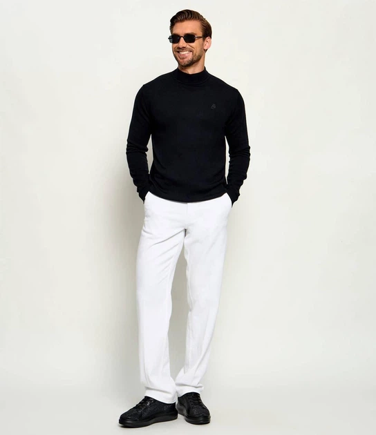 Джемпер из шерсти Karl Lagerfeld 3XL черный 655002-564399 - изображение 4