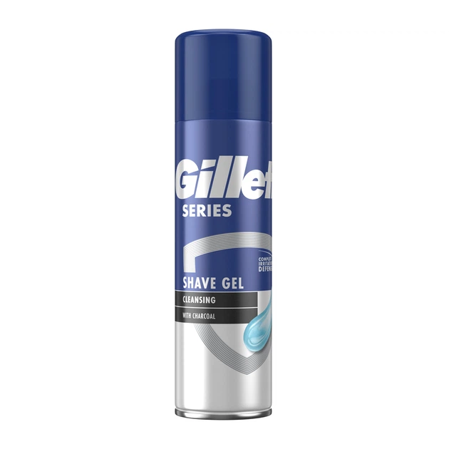 Гель для бритья Gillette Series Очищающий 19757 200 мл - Фото 1 Гель для бритья Gillette Series Очищающий 19757 200 мл - изображение 1