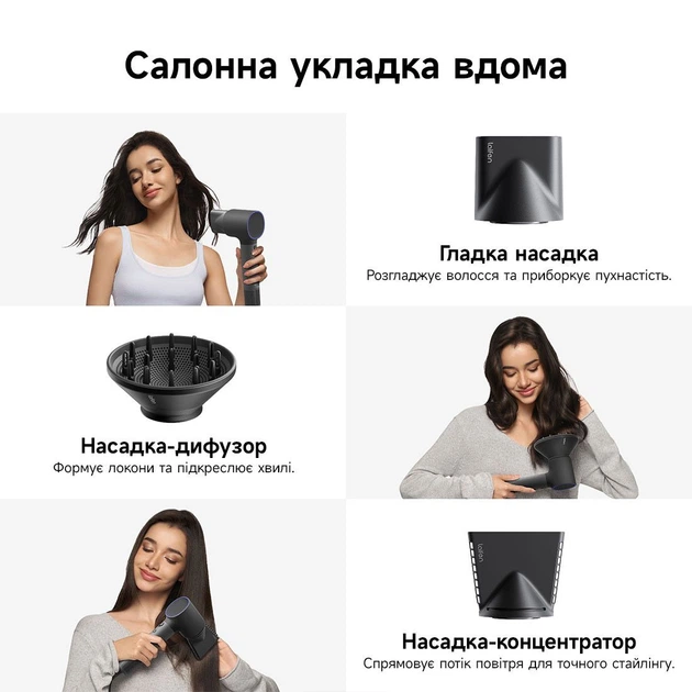 Фен Laifen NEO Black (1HD14-S-EU-BL-002) [174308] - зображення 12