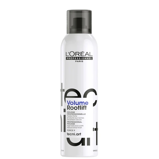 Мус-спрей для прикореневого об’єму волосся L’Oreal Professionnel Tecni ART Volume Lift Root Lift Spray-Mousse Force 3 250 мл - Фото 1 Мус-спрей для прикореневого об’єму волосся L’Oreal Professionnel Tecni ART Volume Lift Root Lift Spray-Mousse Force 3 250 мл - зображення 1