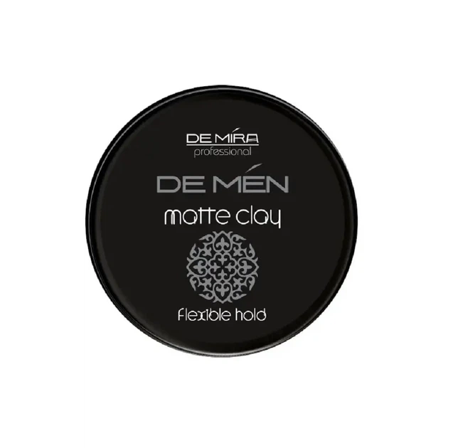 Глина для волосся DEMIRA Professional DeMen Matte Clay матова для чоловіків 100 мл - Фото 1 Глина для волосся DEMIRA Professional DeMen Matte Clay матова для чоловіків 100 мл - изображение 1