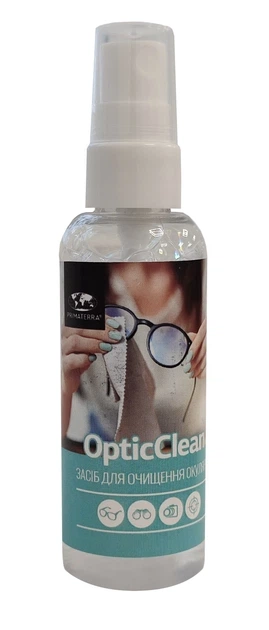 Спрей для чищення окулярів та оптики OpticClean (Оптік Клін) з антифог ефектом, 50 мл - Фото 1 Спрей для чищення окулярів та оптики OpticClean (Оптік Клін) з антифог ефектом, 50 мл - зображення 1