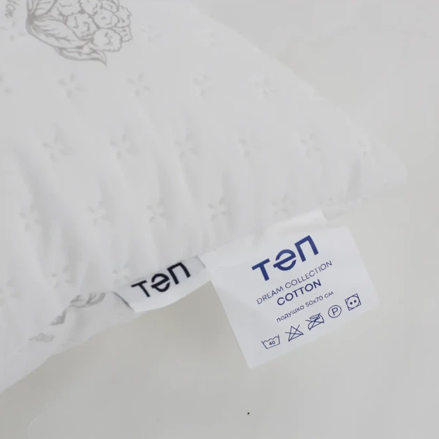 Подушка ТЕП DREAM “COTTON”, 50*70 см - Фото 6 Подушка ТЕП DREAM “COTTON”, 50*70 см - зображення 6