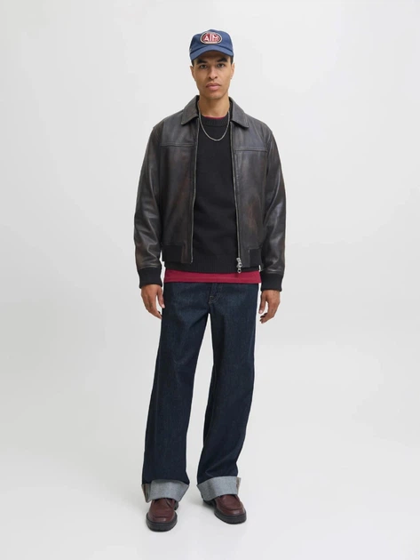 Джемпер Jack&Jones Norrebro Чорний XL 12282728 - зображення 3