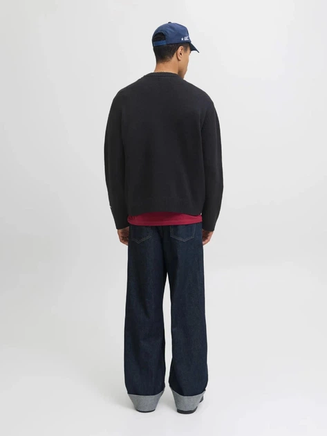 Джемпер Jack&Jones Norrebro Чорний XL 12282728 - зображення 4