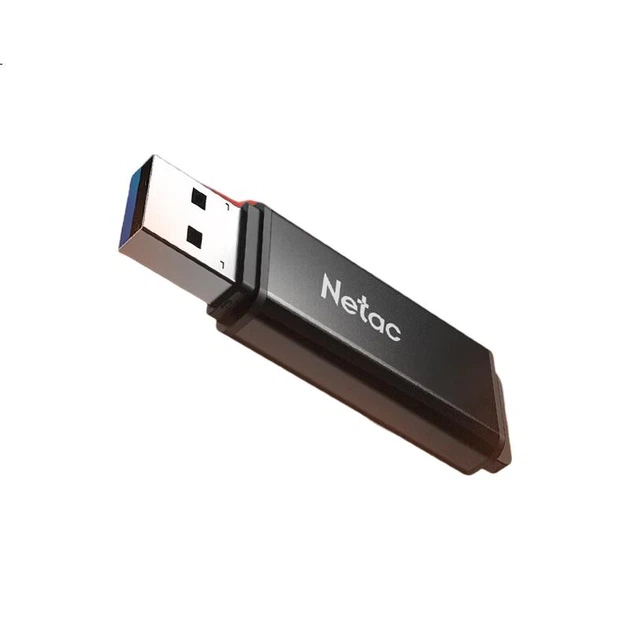 Флеш пам'ять USB Netac U355 64GB USB 3.2 Gen1 Black - Фото 1 Флеш пам'ять USB Netac U355 64GB USB 3.2 Gen1 Black - зображення 1