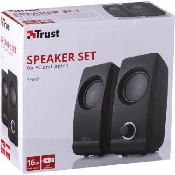 Акустическая система Trust Remo 2.0 Speaker Set (17595) (355807) - Фото 6 Акустическая система Trust Remo 2.0 Speaker Set (17595) (355807) - изображение 6