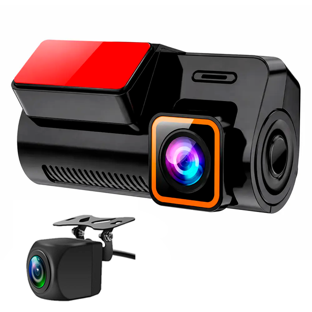 Автомобильный видеорегистратор Terra X24Pro 4K+1080P, Wi-Fi, 2 камеры - Фото 1 Автомобильный видеорегистратор Terra X24Pro 4K+1080P, Wi-Fi, 2 камеры - изображение 1