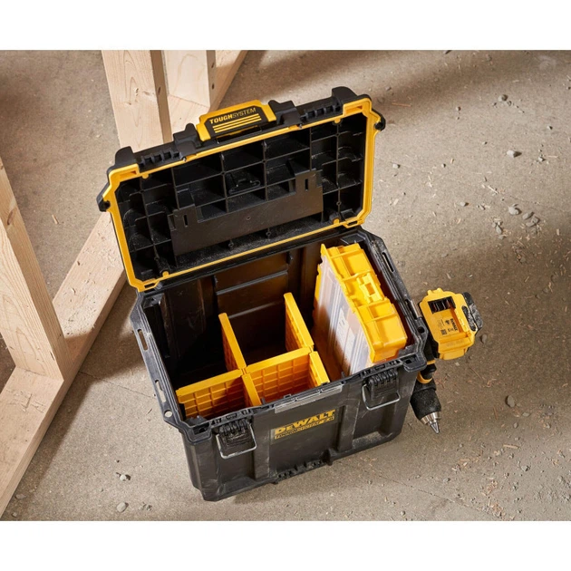 Ящик для инструмента с органайзером TOUGHSYSTEM 2.0 DeWALT DWST08035-1 - Фото 7 Ящик для инструмента с органайзером TOUGHSYSTEM 2.0 DeWALT DWST08035-1 - изображение 7