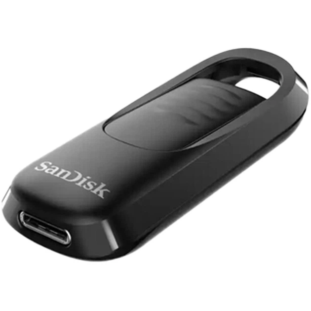 Флешпамять USB SanDisk Ultra Slider Type-C 64 ГБ USB 3.2 Gen1 300 МБ/с (SDCZ480-064G-G46) - изображение 2