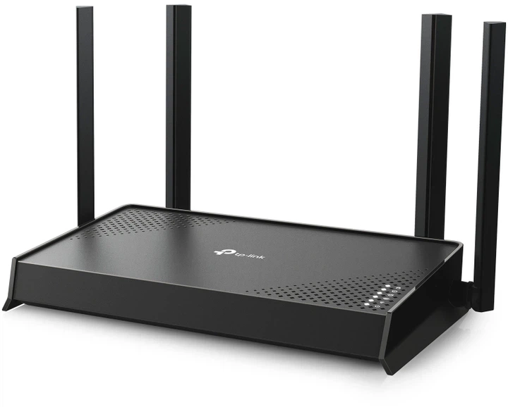 Маршрутизатор TP-Link Archer BE220 Wi-Fi 7 до 3570 Мбит/с 4x Gigabit LAN, 1x Gigabit WAN Черный (ARCHER BE220) - Фото 2 Маршрутизатор TP-Link Archer BE220 Wi-Fi 7 до 3570 Мбит/с 4x Gigabit LAN, 1x Gigabit WAN Черный (ARCHER BE220) - изображение 2