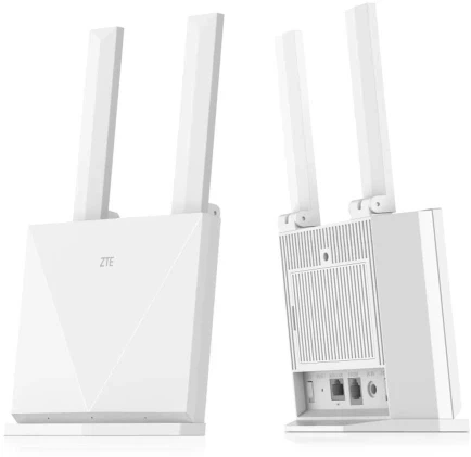 Маршрутизатор ZTE K10 4G LTE Cat4 Wi-Fi 300 Мбит/с до 32 подключений RJ11/RJ45 белый (K10) - изображение 6