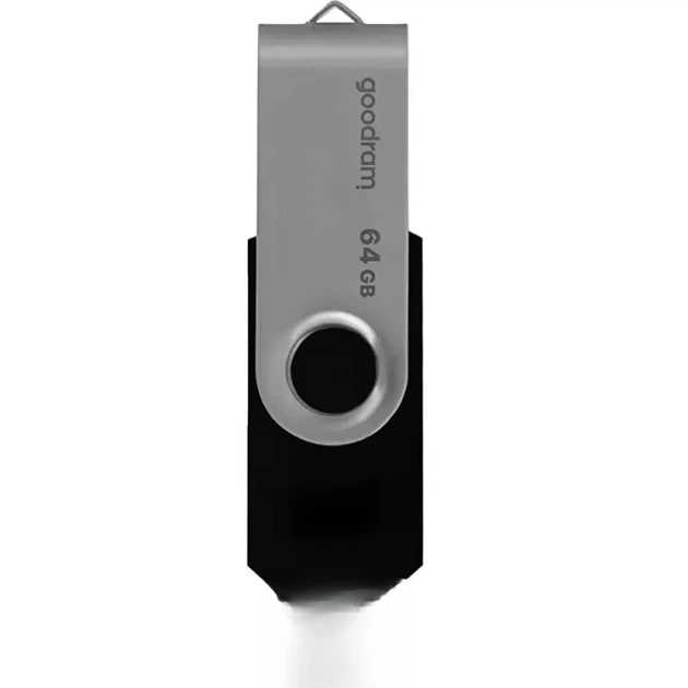 USB-флеш-накопитель Goodram Twister 64 ГБ Чёрный (UTS2-0640K0R11) - изображение 2