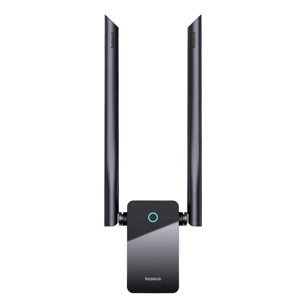 Маршрутизатор Baseus FastJoy Series Wi-Fi 1300 Мбит/с с внешней антенной Черный (B01317600111-05) - Фото 4 Маршрутизатор Baseus FastJoy Series Wi-Fi 1300 Мбит/с с внешней антенной Черный (B01317600111-05) - изображение 4