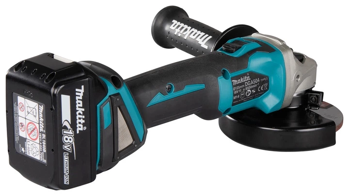 Akumulatorowa szlifierka Makita kątowa LXT 18V 125mm Makita DGA504 - obraz 7