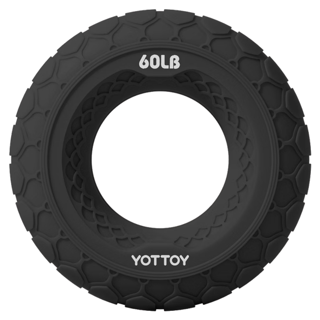 Силиконовое кольцо для тренировки хвата Yottoy, 60 фунтов (около 27 кг), для реабилитации пальцев, тренировки силы хвата, для мужчин и женщин, для тренировки предплечий. - Фото 4 Силиконовое кольцо для тренировки хвата Yottoy, 60 фунтов (около 27 кг), для реабилитации пальцев, тренировки силы хвата, для мужчин и женщин, для тренировки предплечий. - изображение 4
