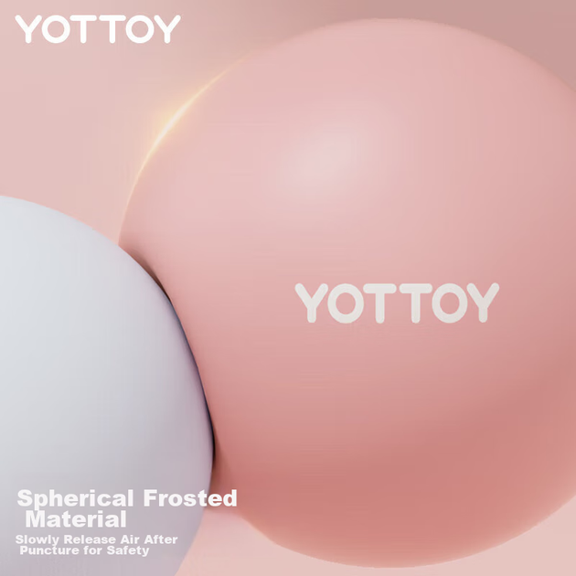 М'яч для пілатесу Yottoy, м'яч для йоги, міні-м'яч для фітнесу 25 см, що підвішує, для відновлення м'язів живота та вправ на баланс для жінок - Фото 10 М'яч для пілатесу Yottoy, м'яч для йоги, міні-м'яч для фітнесу 25 см, що підвішує, для відновлення м'язів живота та вправ на баланс для жінок - изображение 10