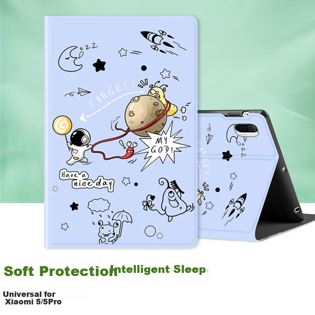 Чехол для планшета Xiaomi Pad 5/5 Pro Jiangming Astronaut - изображение 4