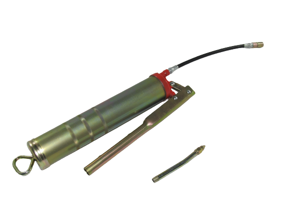 Шприц для смазки INTERTOOL "Домашний Мастер", 0,5 л, со шлангом и насадкой (29503) - изображение 3