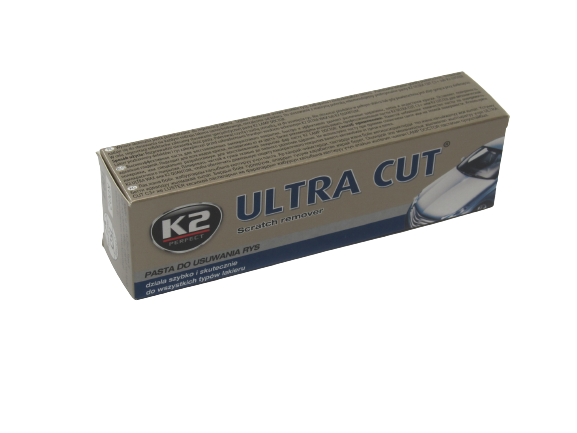 Паста полироль кузова и фар К2 Ultra Cut 100 гр, для глубоких царапин кузова, для ручной полировки (57085) - Фото 3 Паста полироль кузова и фар К2 Ultra Cut 100 гр, для глубоких царапин кузова, для ручной полировки (57085) - изображение 3