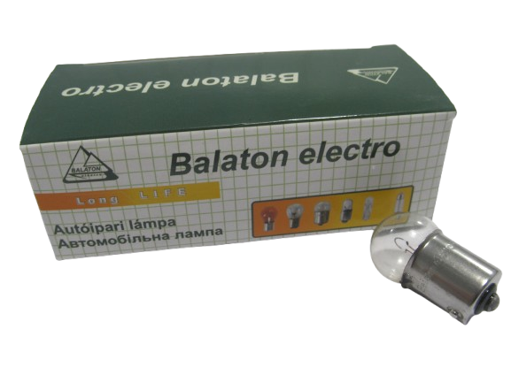 Лампа 12V R10W, цоколь BA15S BALATON габариты, 1 контактная белая, 10 Вт (60155) - изображение 3