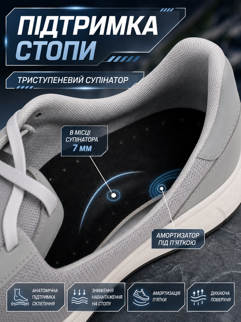 Стельки ортопедические анотомические с супинатором кожаные для обуви с латексным основанием для фиксации и амортизации стопы унисекс черные размер 36 - изображение 4