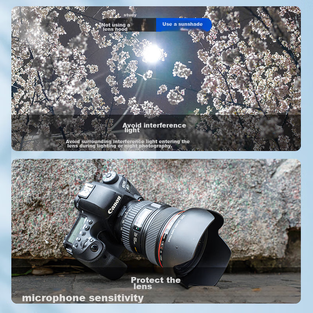Сумісний з блендою об'єктива JJC Canon ET-77 RF 85mm F/2 Macro IS STM, 67mm, для R5 R6 RP - изображение 5