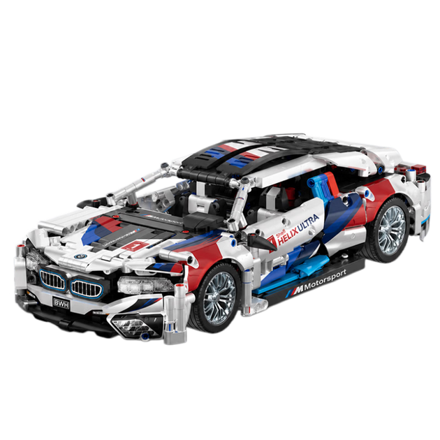 Ляньхе Чуансян, сумісна з LEGO BMW, гоночна машина, будівельні блоки, іграшка, для хлопчиків віком 6-12 років, подарунок на день народження - Фото 4 Ляньхе Чуансян, сумісна з LEGO BMW, гоночна машина, будівельні блоки, іграшка, для хлопчиків віком 6-12 років, подарунок на день народження - зображення 4