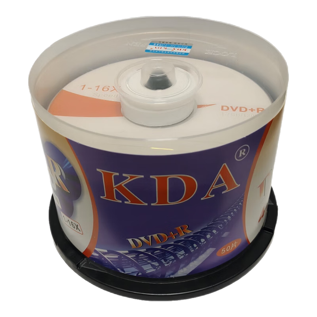 KDA DVD+R Business Office 16x Speed 4.7GB Чистые диски/Перезаписываемые диски/Записываемые диски/CD оптом, 50 штук, DVD-диски с возможностью индивидуальной нумерации. - изображение 4