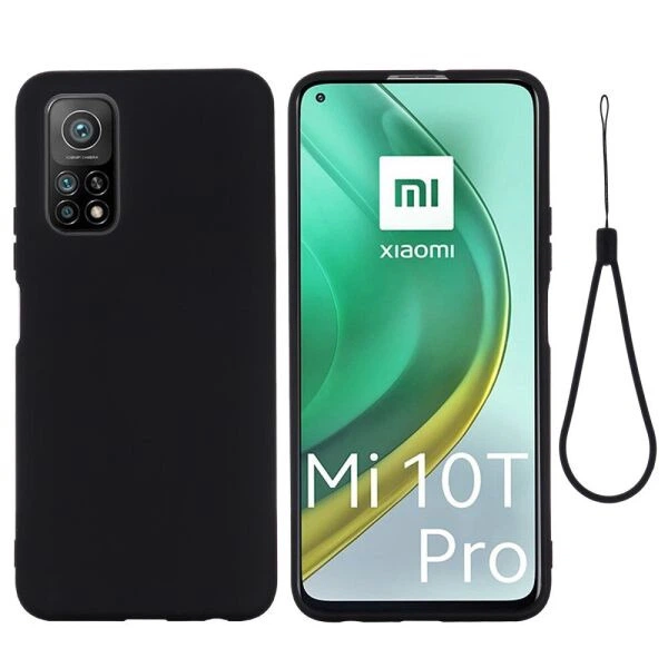 Силиконовый (TPU) чехол Deexe Silicone Case для Xiaomi Mi 10T / Mi 10T Pro - Black - Фото 2 Силиконовый (TPU) чехол Deexe Silicone Case для Xiaomi Mi 10T / Mi 10T Pro - Black - изображение 2