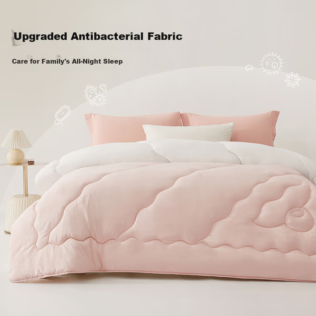 Ковдра BEYOND Home Textiles, антибактеріальна, класу А, 10% соєва, весняно-осіння, для студентського гуртожитку, приблизно 2,6 джіня (1,3 кг), 150*210 см - Фото 4 Ковдра BEYOND Home Textiles, антибактеріальна, класу А, 10% соєва, весняно-осіння, для студентського гуртожитку, приблизно 2,6 джіня (1,3 кг), 150*210 см - зображення 4