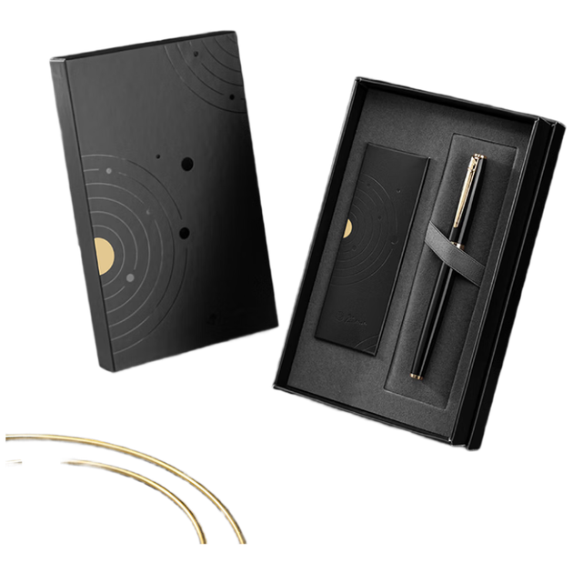 Подарочный набор ручек Pimio Signature Pen, деловая офисная шариковая ручка, ручка Signature, подарок на выпускной для мужчин и женщин, ручка для тренировки письма для студентов и взрослых, модель 717, глянцево-черная с золотым зажимом. - Фото 4 Подарочный набор ручек Pimio Signature Pen, деловая офисная шариковая ручка, ручка Signature, подарок на выпускной для мужчин и женщин, ручка для тренировки письма для студентов и взрослых, модель 717, глянцево-черная с золотым зажимом. - изображение 4