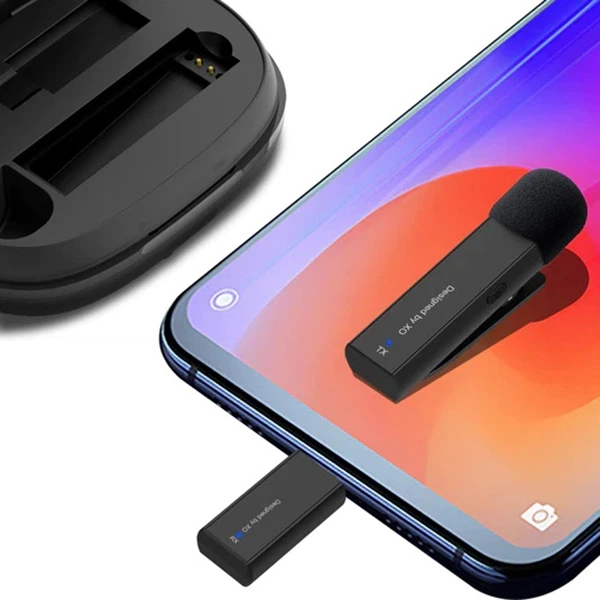 Микрофон XO USB Type-C с шумоподавлением 40 дБ Черный (MKF06) - изображение 5