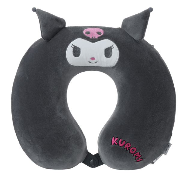 Подушка MINISO Kuromi Series из пены с эффектом памяти U-образной формы, подушка для сна, дорожная подушка, подушка для класса, офисная подушка, подушка для объятий, подарок на день рождения. - Фото 4 Подушка MINISO Kuromi Series из пены с эффектом памяти U-образной формы, подушка для сна, дорожная подушка, подушка для класса, офисная подушка, подушка для объятий, подарок на день рождения. - изображение 4
