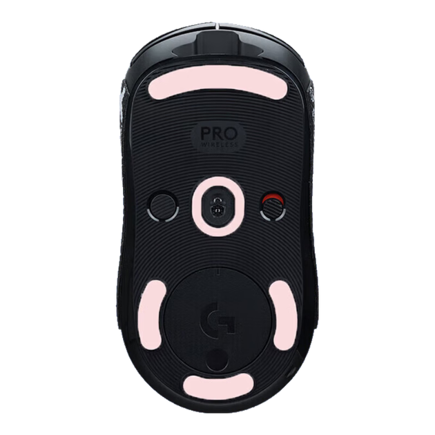 Наклейка на коврик для мыши BUBM GPWW Logitech, противоскользящий игровой коврик для мыши, изогнутая подставка из хлопка PORON, точное позиционирование, оригинальная розовая наклейка GPW первого поколения. - изображение 4